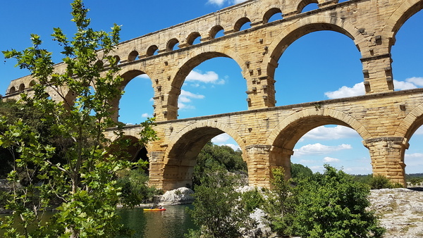 Pont du Gard, Avignon 2019